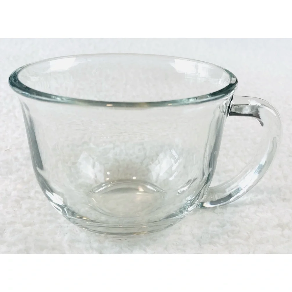 Minimalist Clear Glass Coffee Mug